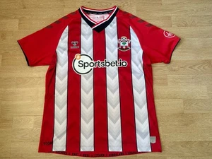 Men’s Southampton FC Football Home Shirt 2021 2022 Season Hummel Size XL - Picture 1 of 7