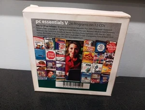 Pc Essentials 5 Vintage Cd Software 24 Programs - Picture 1 of 6