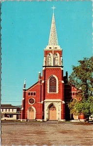 Postcard St. Louis Catholic Church - Fort Kent Maine - Picture 1 of 2