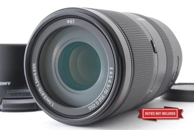 SONY E 70-350mm F/4.5-6.3 G OSS SEL70350G APS-C [Casi sin usar con caja] De JAPÓN Foto 1 de 4