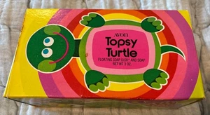 New Vintage Avon Soap Topsy Turtle Soap Dish and Soap Cute And Unopened! - Picture 1 of 5
