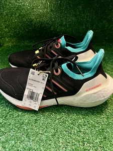 Adidas ULTRABOOST 22 J GIRL Big Kids TAGLIA 6 sneaker nero/turbo/mineus GY4516 - Foto 1 di 6