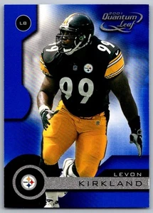 2001 Quantum Leaf Levon Kirkland Pittsburgh Steelers #149 - Picture 1 of 2