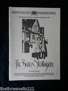 THE BEAUX STRATAGEM - BRISTOL OLD VIC - MICHAEL TURNER & CAROLINE HOLDAWAY  1983 - Picture 1 of 1