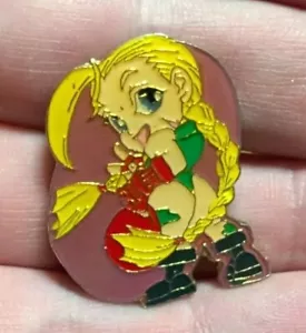 Cammy Street Fighter Metal Pin Badge Capcom Vintage Pin - Picture 1 of 1
