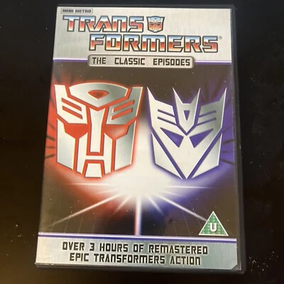 Transformers - The Classic Episodes (DVD, 1986) Region 2 - Image 1 of 3