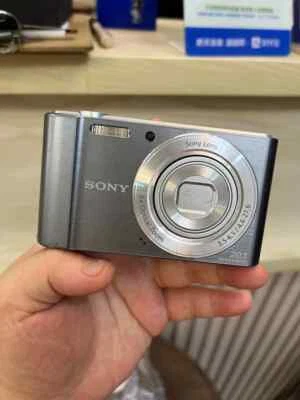 Sony CyberShot DSC W810 20.1 MP 6x Optical Zoom Digital Camera Sliver English - Image 1 of 4