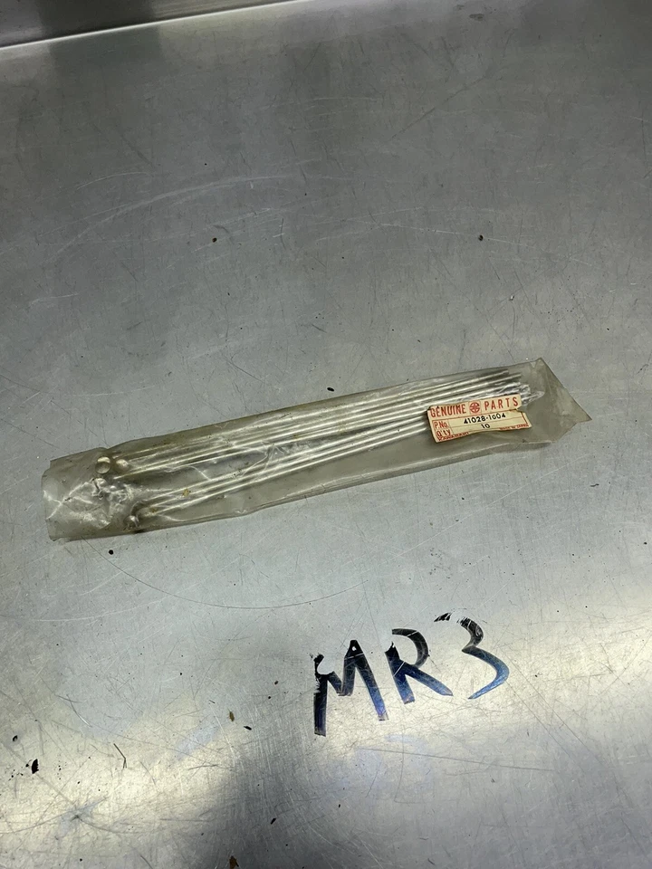 NOS KAWASAKI 1974-79 KX125 Front Spoke Assy (10) PART# 41028-1004 - Imagem 1 de 3
