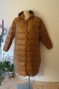 MAGNA Herbst Winter Stepp Mantel mit Kapuze 40 42 NEU cognac braun LAGENLOOK - Bild 1 von 5