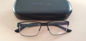 Ralph Lauren Polo black glasses frames. PH 1147 9038. With case. - Picture 1 of 9