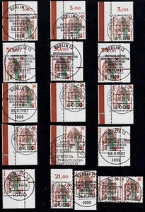 ⅍ Berlin SWK 30 Pf 793 Ecke 1 - 4 + etliche Varianten ESST EST TST Auswählen!!! - Bild 1 von 22