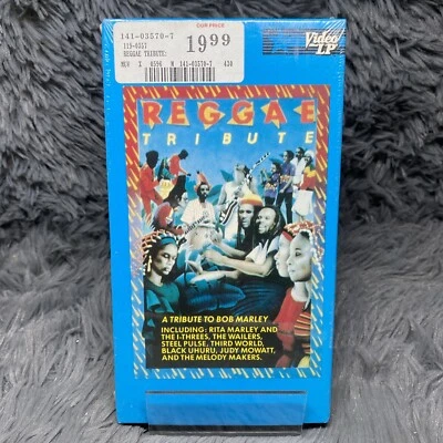 Reggae Tribute: A Tribute To Bob Marley VHS Tape LP Music Concert Steel Pulse - Image 1 of 4