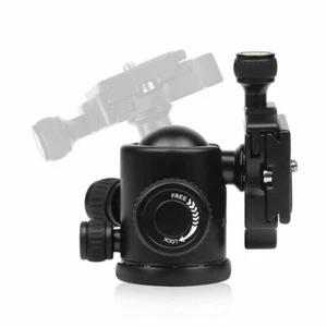 SHOOT Mini Aluminum UNC 1/4'' Camera Tripod Ball Head With Quick Release Plate - Picture 1 of 7