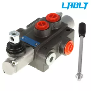 LABLT Valvola di Comando Direzionale Idraulica Funzionamento Manuale BSPP 1 Bobina 13GPM - Foto 1 di 8