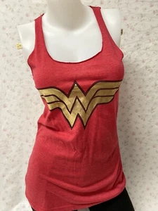 DC Comics Wonderwomen Womens Red Tank Top Size XS - Picture 1 of 4