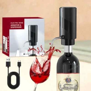 Dispensador de aireador de vino eléctrico recargable automático jarra de vino inteligente - Imagen 1 de 13
