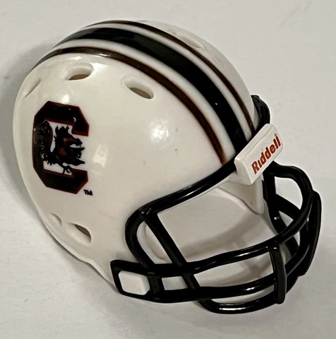 South Carolina Game Cocks Riddell Pocket Pro Helmet Mini Helmet Revolution Style Cover