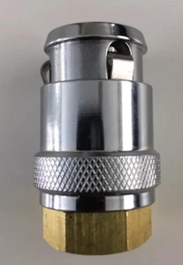 (1 Pc) Dill Air Controls # 9038 1/4" NPT Female Large Bore Clip-On Air Chuck USA - Bild 1 von 4