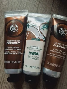 The Body Shop Crema Mani al Cocco 30ml 2 Old Style 1 Nuovo - Foto 1 di 9