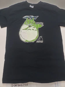 Camiseta negra Studio Ghibli My Neighbor Totoro talla pequeña - Imagen 1 de 1
