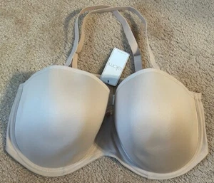 Elomi Smooth Sz 42I Stretch Pinkish-Beige Lightweight Underwired Bra NWTs - Picture 1 of 1