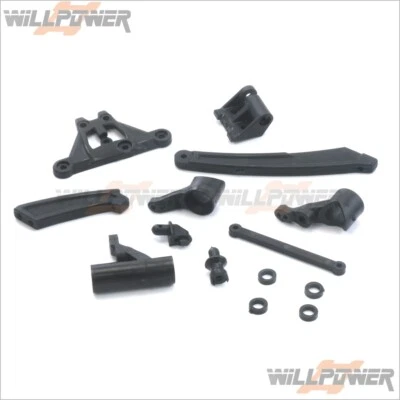 Servo Saver Center Brace Front Plate #TM-34 (RC-WillPower) HongNor SCRT-10 - Image 1 of 3