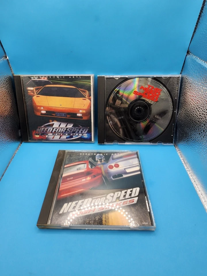 Need For Speed Vintage Pc Game Lot High Stakes, Special Edition, Hot Pursuit 3 - Image 1 of 4