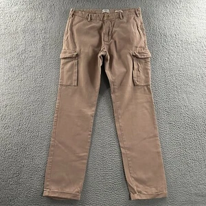 Gant Rugger Mens Pants Pink Size 32x32 Cargo Hugger Canvas 100% Cotton - Picture 1 of 18