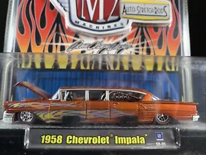 CASTLINE M2 MACHINES AUTO-STRETCH RODS DAVE CHANG DESIGN 1958 CHEVROLET IMPALA - Picture 1 of 5