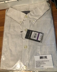 Van Heusen NEU hellweiß 2X-Large Big & Tall Kurzarm mit Etikett - Bild 1 von 1