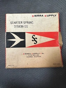 375836 SIERRA STARTER REWIND SPRING, 18-6502 FITS 33 & 40 HP JOHNSON/EVINRUDE - Picture 1 of 2