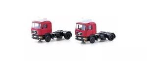 Minis - ref.LC4073 - Set 2 cabezas tractoras camión MAN F90 rojas - Imagen 1 de 1
