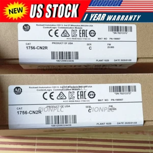 New Factory Sealed AB 1756-CN2R /B ControlLogix Communication Module 1756-CN2R - Picture 1 of 1