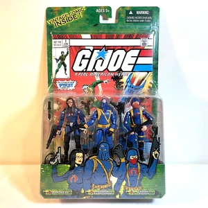 G.I. JOE 3-Pack Cobra - Cobra Commander, Baroness, Trooper 2004 Comic Book NIB - Picture 1 of 6