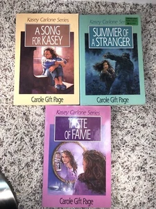 KASEY CARLONE SERIES Lot Of 3 Books By Carole Gift Page Youth Fiction - Bild 1 von 12