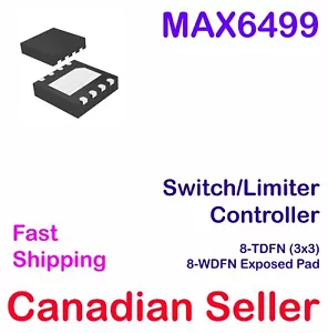 MAX6499 Overvoltage-Protection Switch/Limiter Controller IC 8-WDFN Maxim AD - Bild 1 von 2