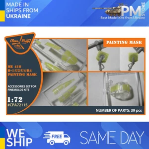 Clear Prop 72115 1/72 Me-410 B-1/U2/U4/R4 Malmaske für Finemolds Kits - Bild 1 von 6