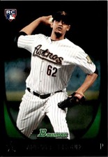 2011 SP Authentic Baseball Card Aneury Rodriguez Rookie P Houston Astros #74