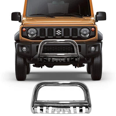 Protector de empuje de rejilla de parachoques delantero Bull Bar para Ford F150 2004-2017 cromo inoxidable Foto 1 de 4