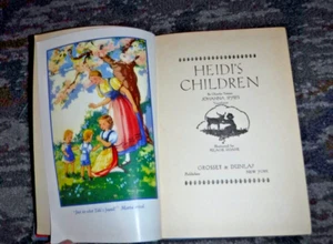 Heidi's Children  BY   Johanna Spyri's Translator Pelagie Doane VINTAGE 1939 - Picture 1 of 8