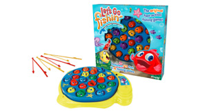 Fishing Game Magnetic Board Toy Fish Catch Play Set Kids Fun Coordination Skills