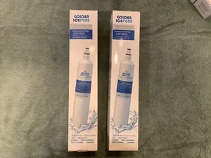 2 PACK GOLDEN ICEPURE RWF1000A REFRIGERATOR WATER FILTER NEW FOR LG & KENMORE - Picture 1 of 1