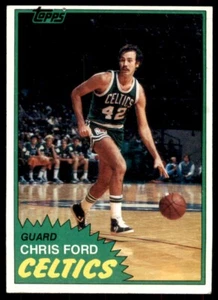 1981-82 Topps Chris Ford #E73 Boston Celtics - Picture 1 of 2