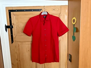MARVELIS (Olymp) lHemd, Gr. 41 Body fit, rot, nur anprobiert, Baumwolle - Bild 1 von 4