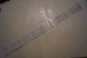 LED STRIPS LT-32C460 BACKLIGHT SET 3x 30331510220 FOR 32" JVC TV, LSC320AN10-H - Picture 1 of 7