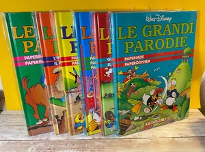 LE GRANDI PARODIE DISNEY COMPLETA CARTONATO 1° Edizione 1992-1993 OTTIMI+++ - Foto 1 di 10