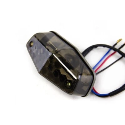 Luces traseras de moto para Lucas 525 estilo luces traseras de freno Triumph Norton BSA Foto 1 de 4