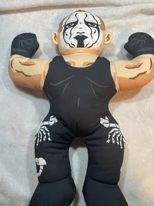 AEW Wrestling STING 2021 ToyBiz Wrestling Buddy Toys 21 Zoll Plüsch Puppe Sound funktioniert - Bild 1 von 4