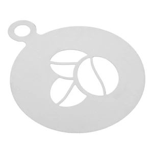 Kaffee Deko Schablonen Edelstahl Kaffeekunst Schablonen Vorlage für alle - Bild 1 von 12