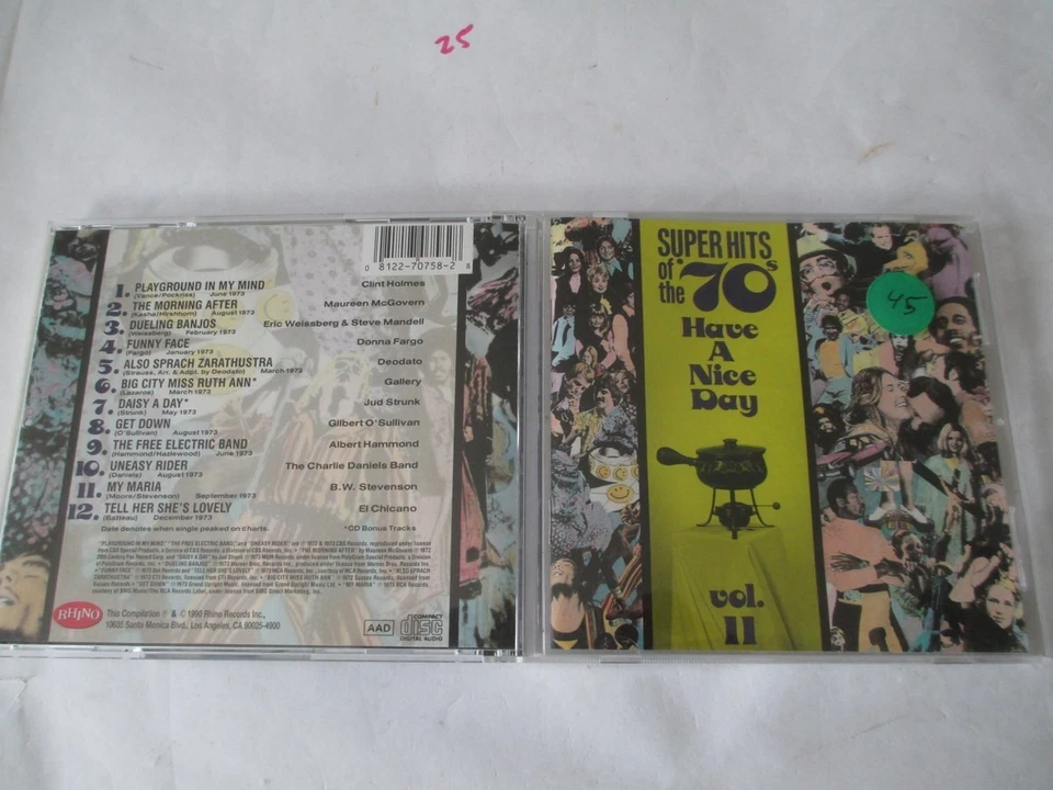 super hits of the 70s have a nice day vol 11 cd - Image 1 of 1
